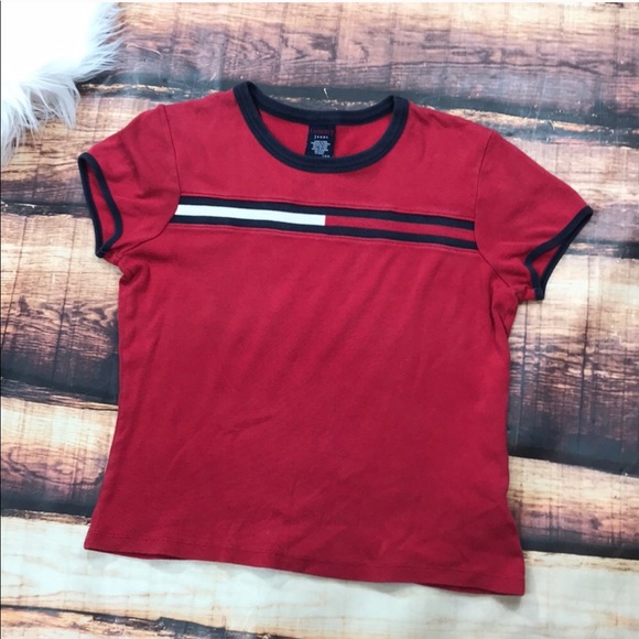 Tommy Hilfiger Other - Vintage Tommy Hilfiger Jeans Big Logo Tee Shirt